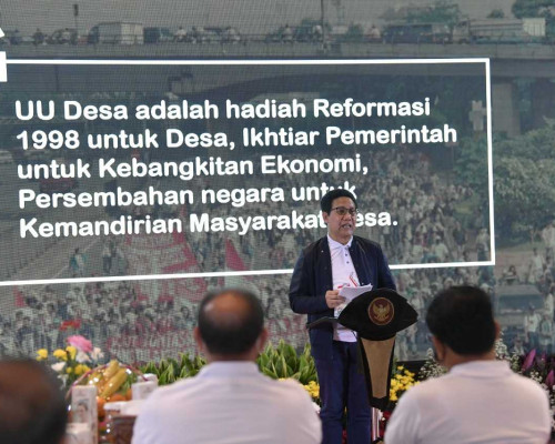 Menteri Desa: UU Desa Berhasil Bangkita Ekonomi Desa